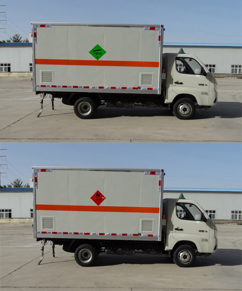 駝馬牌JLC5032XRQEJ易燃氣體廂式運輸車公告圖片