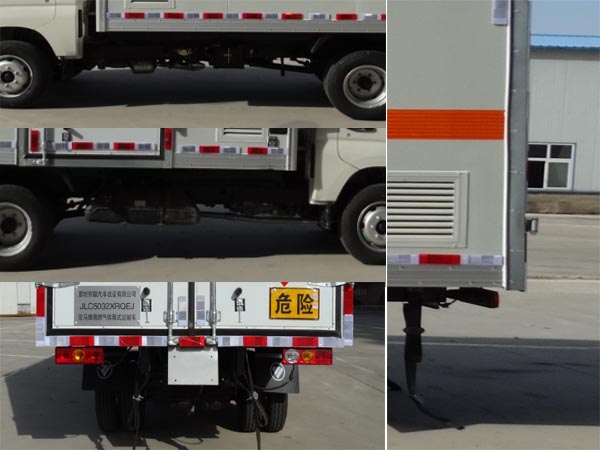 駝馬牌JLC5032XRQEJ易燃氣體廂式運輸車公告圖片