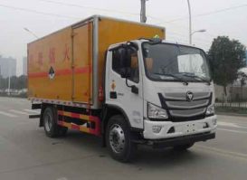 杂项危险物品厢式运输车