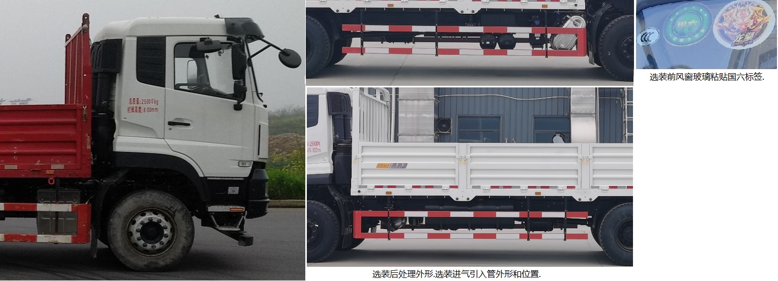 东风牌DFH1250A9载货汽车公告图片