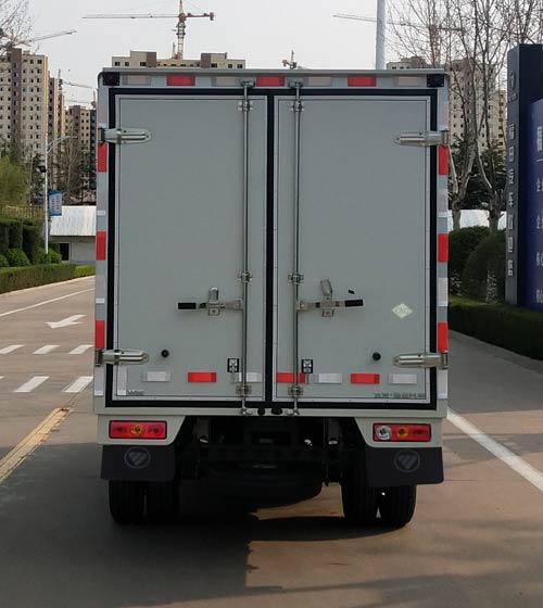 福田牌BJ5032XXY5JC6-07廂式運輸車公告圖片