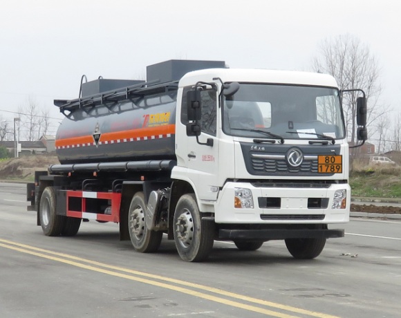 特运牌DTA5260GFWD6腐蚀性物品罐式运输车