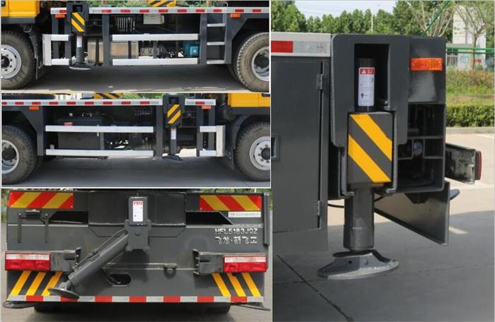 新飛工牌HFL5183JQZ汽車起重機(jī)公告圖片