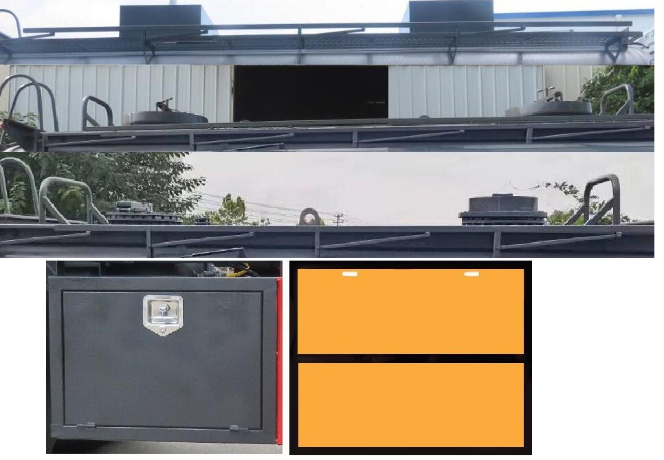 特运牌DTA5180GFWD6腐蚀性物品罐式运输车公告图片