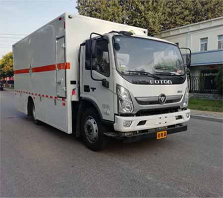 驼马牌JLC5128XZWFG杂项危险物品厢式运输车