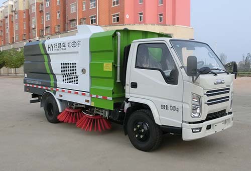 虹宇牌HYS5072TSLJ6扫路车公告图片