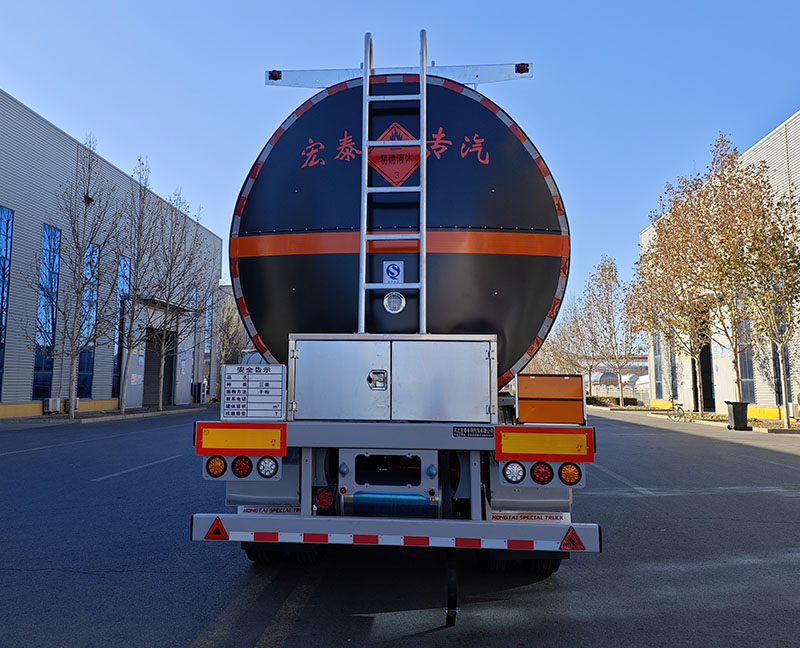 正康宏泰牌HHT9402GRYF易燃液体罐式运输半挂车公告图片
