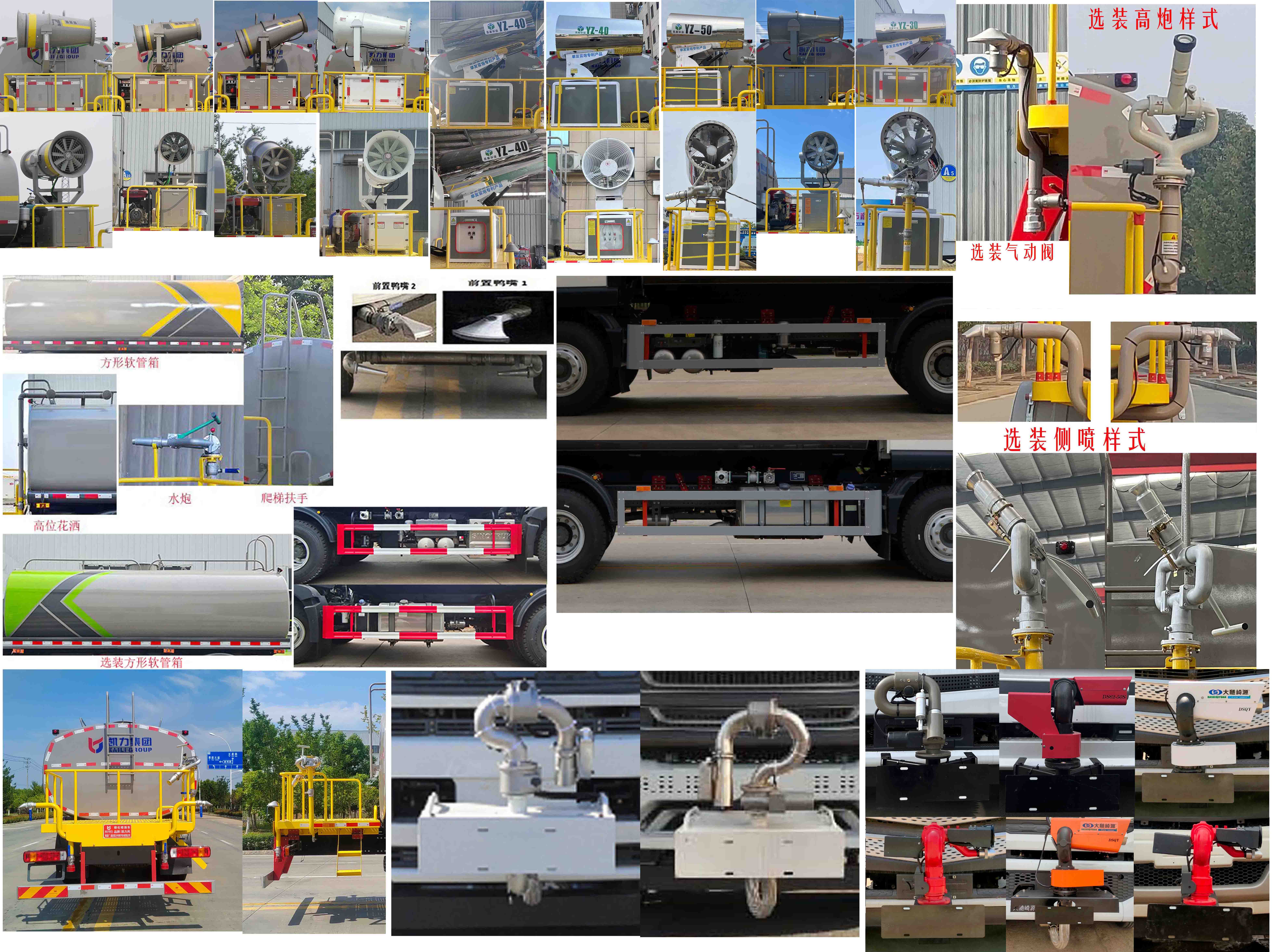 凱力風(fēng)牌KLF5250GPSZ6綠化噴灑車公告圖片