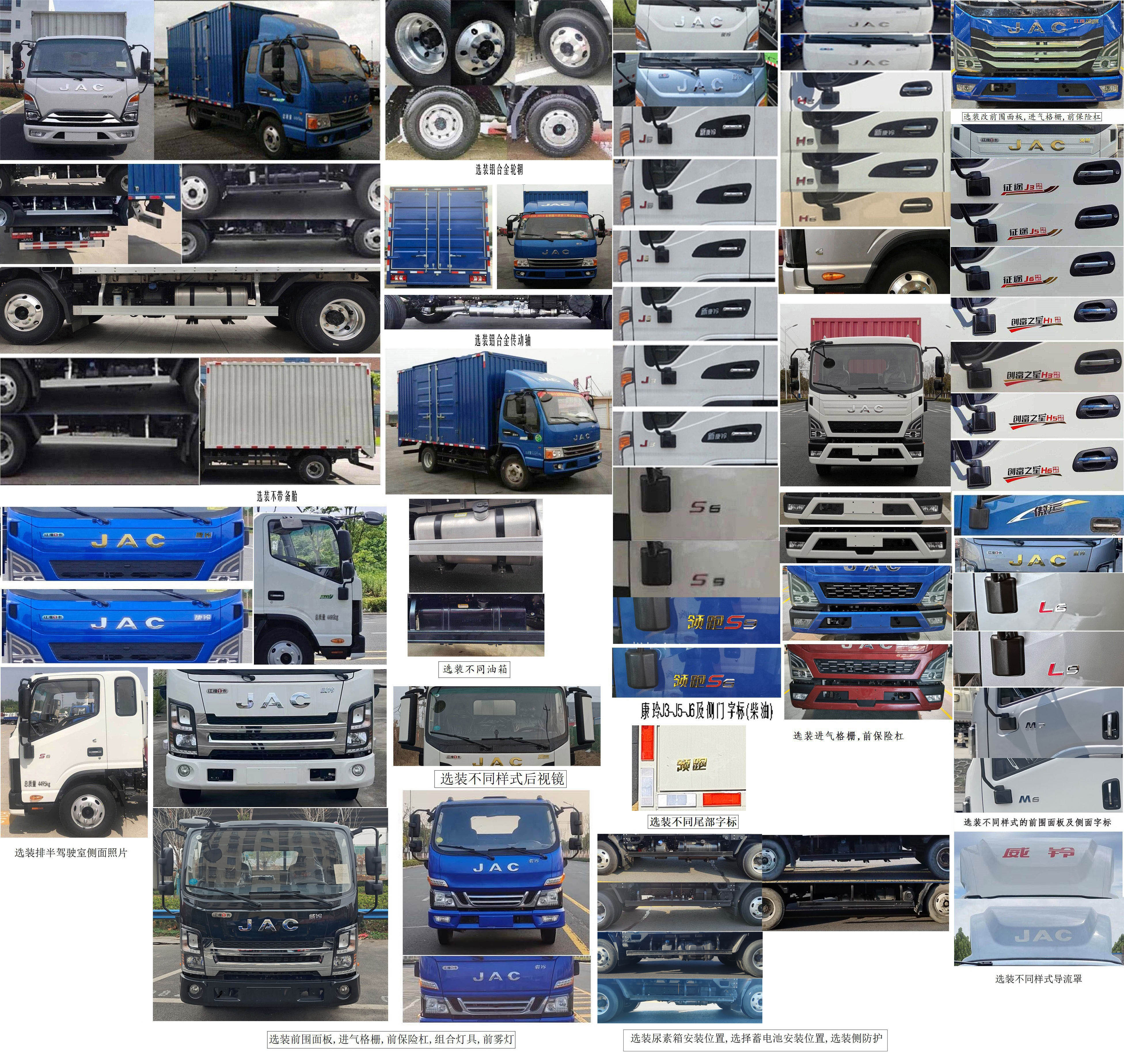 江淮牌HFC5043XXYP21K4C7S廂式運輸車公告圖片