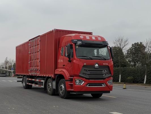 豪沃牌ZZ5257XXYN56CJF1L厢式运输车