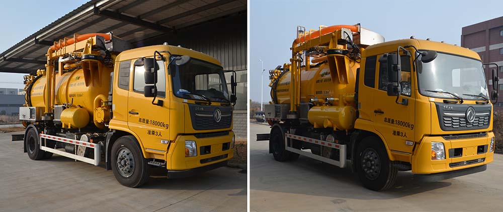 楷迩牌CEH5183GXW吸污车