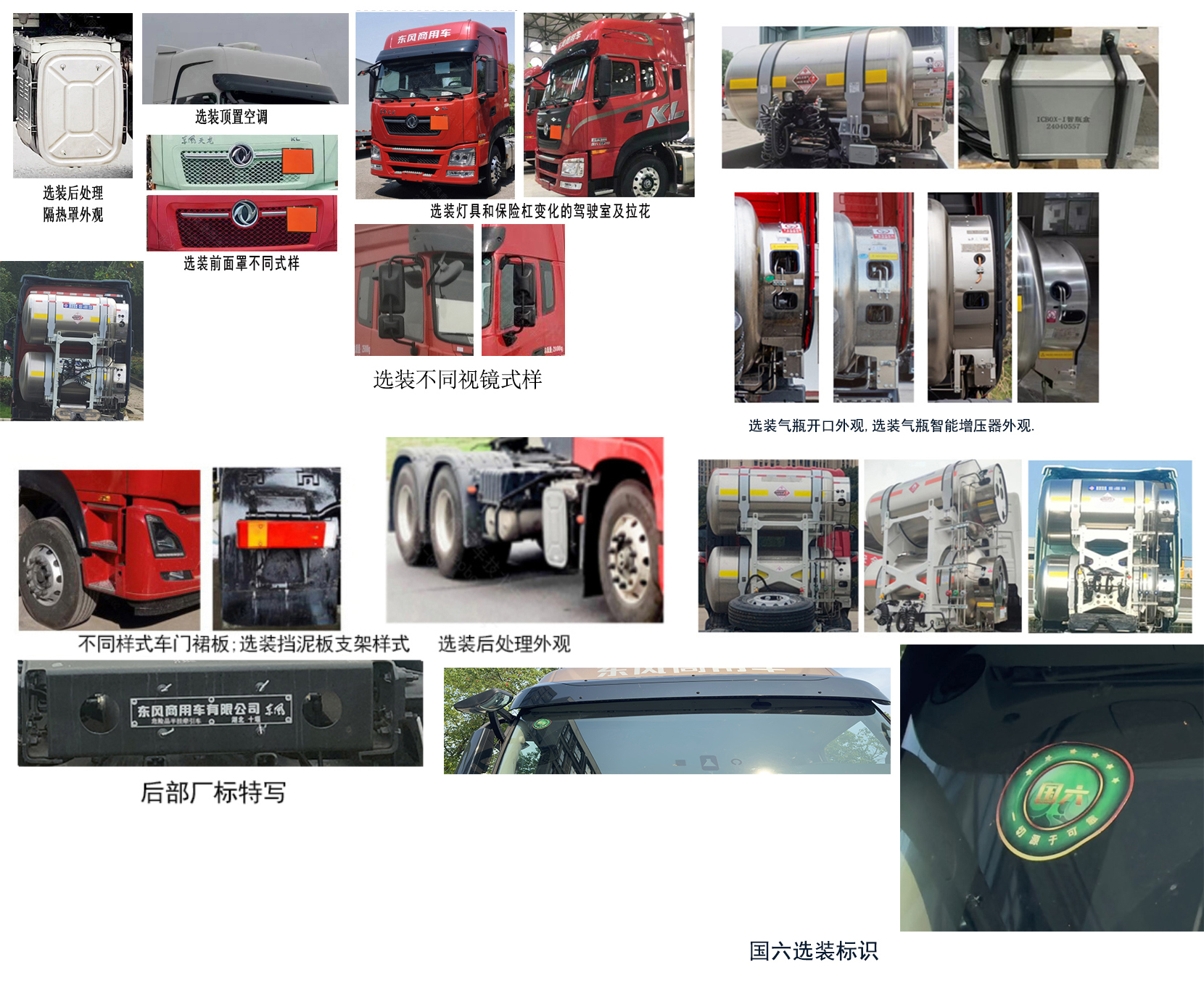 东风牌DFH4250DX16危险品半挂牵引车公告图片