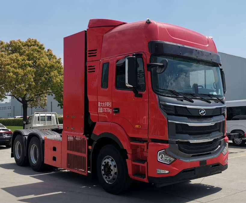 海格牌KLQ4250FCEV1燃料电池半挂牵引车公告图片