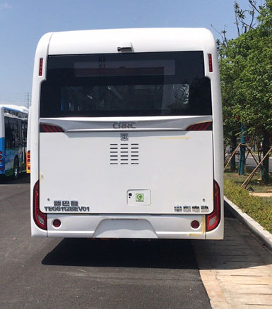 纯电动低地板城市客车图片