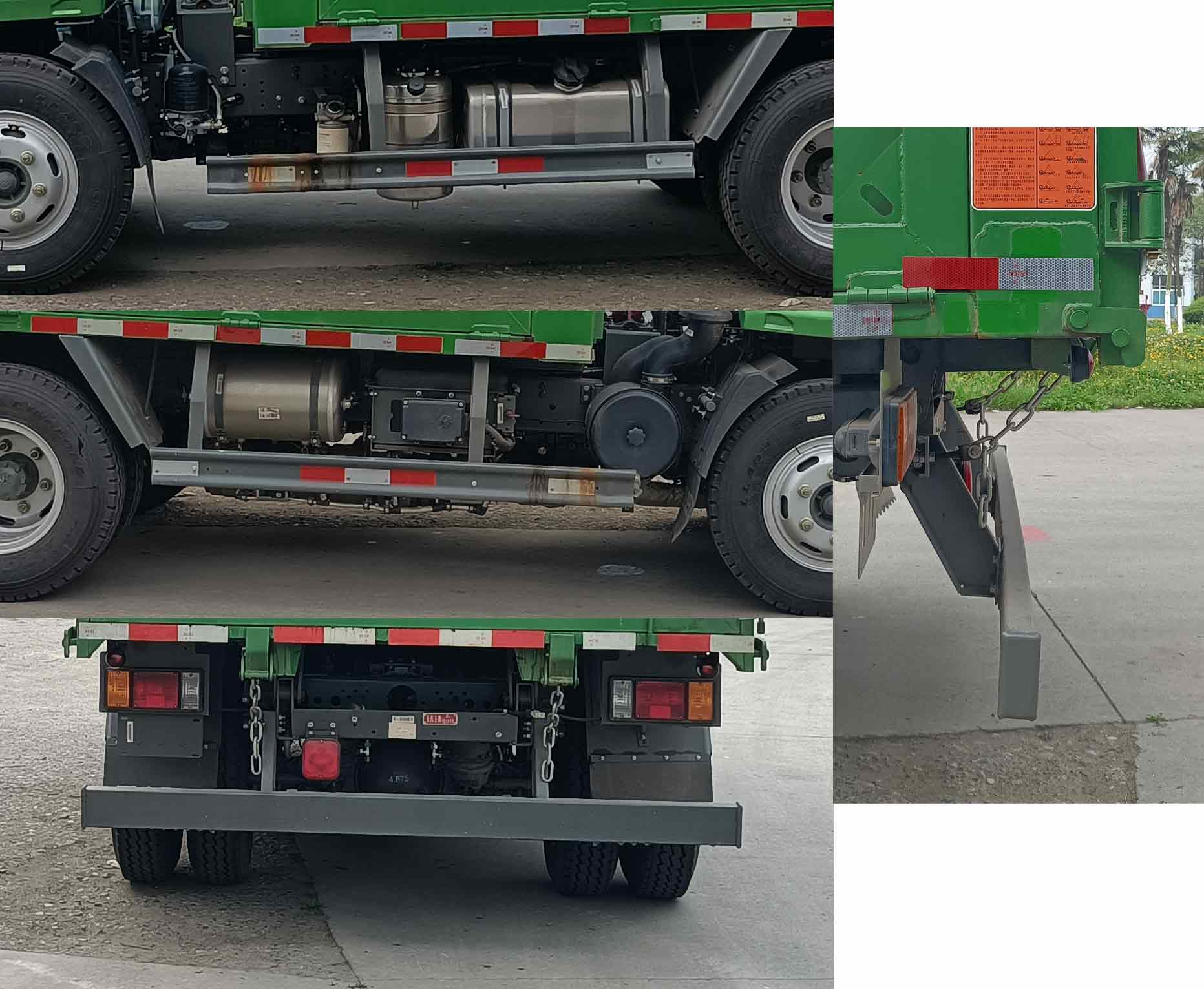 CDW3114G321BFA 王牌牌131马力单桥柴油4米国六自卸汽车图片