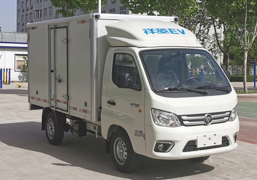 福田牌BJ5031XXYEV3纯电动厢式运输车图片