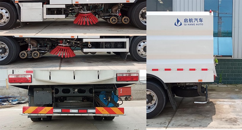 啟敬牌QHV5128TXSEQBEV純電動(dòng)洗掃車(chē)公告圖片