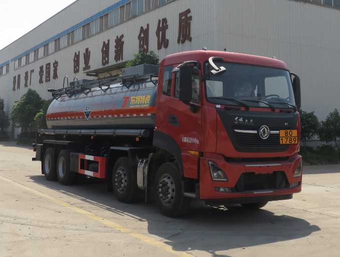 特运牌DTA5320GFWD6腐蚀性物品罐式运输车公告图片