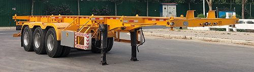 正源牌11米35.3吨3轴集装箱运输半挂车(XZY9400TJZ)