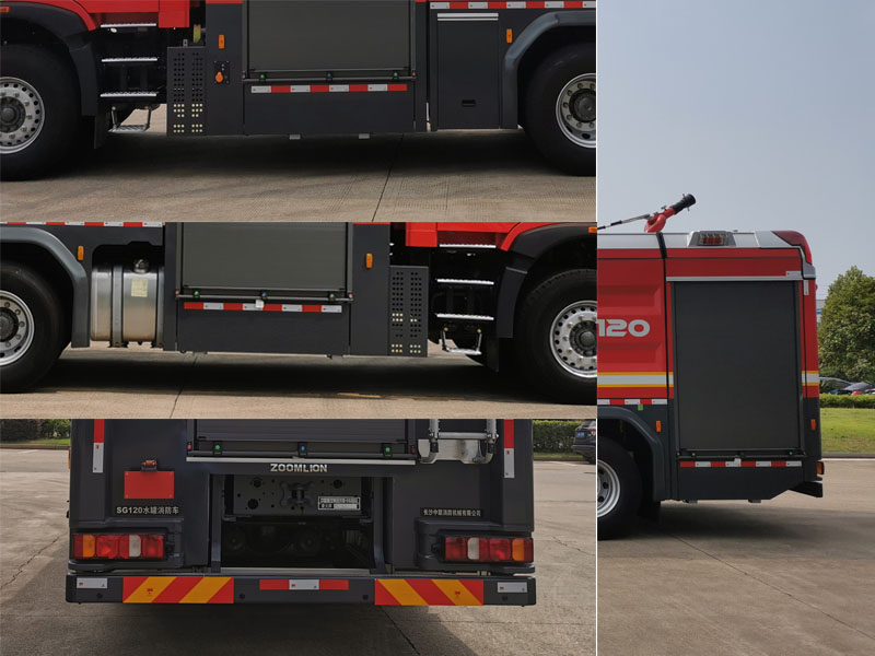 中聯(lián)牌ZLF5281GXFSG120水罐消防車公告圖片