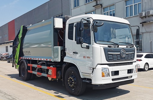 程力威牌CLW5183ZYS6WL壓縮式垃圾車(chē)公告圖片