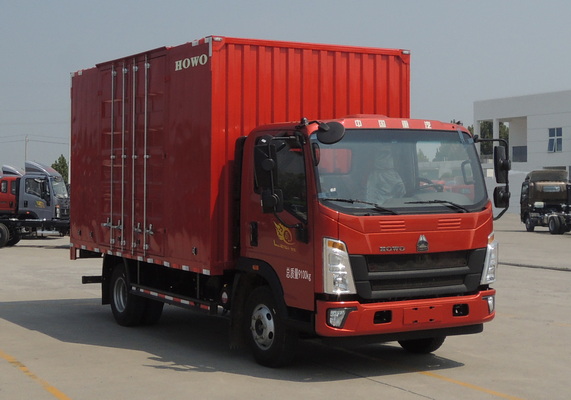豪沃牌ZZ5097XXYG3315F191厢式运输车