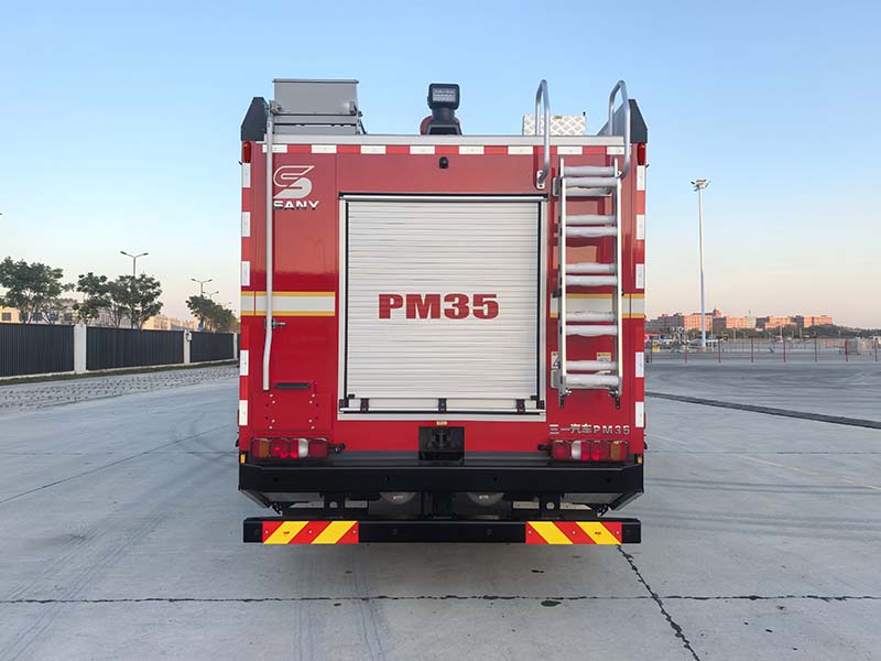 三一牌SYM5170GXFPM35泡沫消防車公告圖片