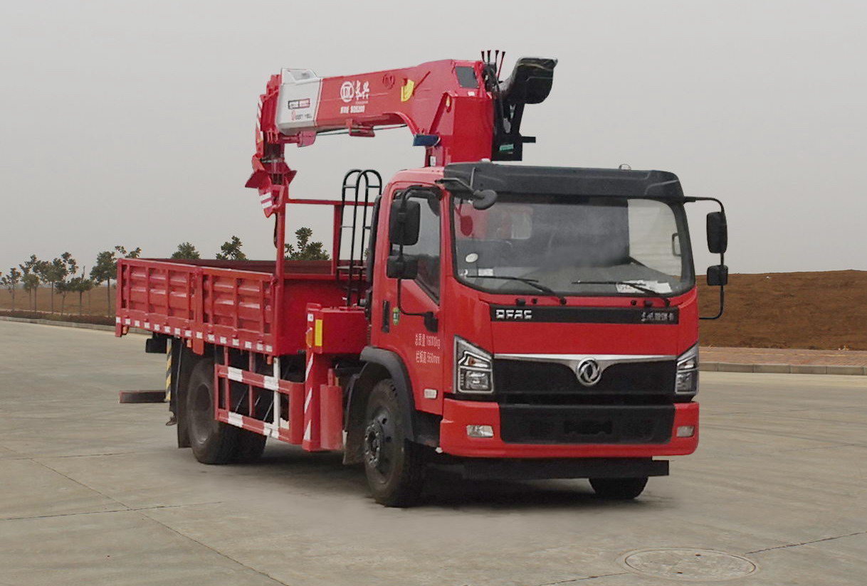 东风牌EQ5165JSQ8EDFAC随车起重运输车公告图片