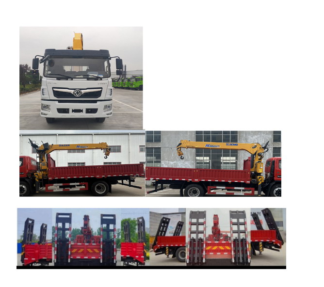 东风牌EQ5165JSQ8EDFAC随车起重运输车公告图片
