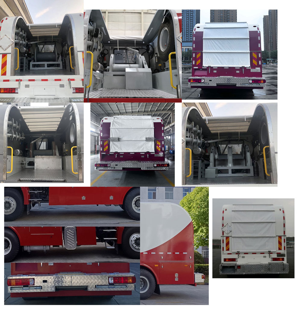 寶石機(jī)械牌BSJ5250TCJ02測(cè)井車公告圖片