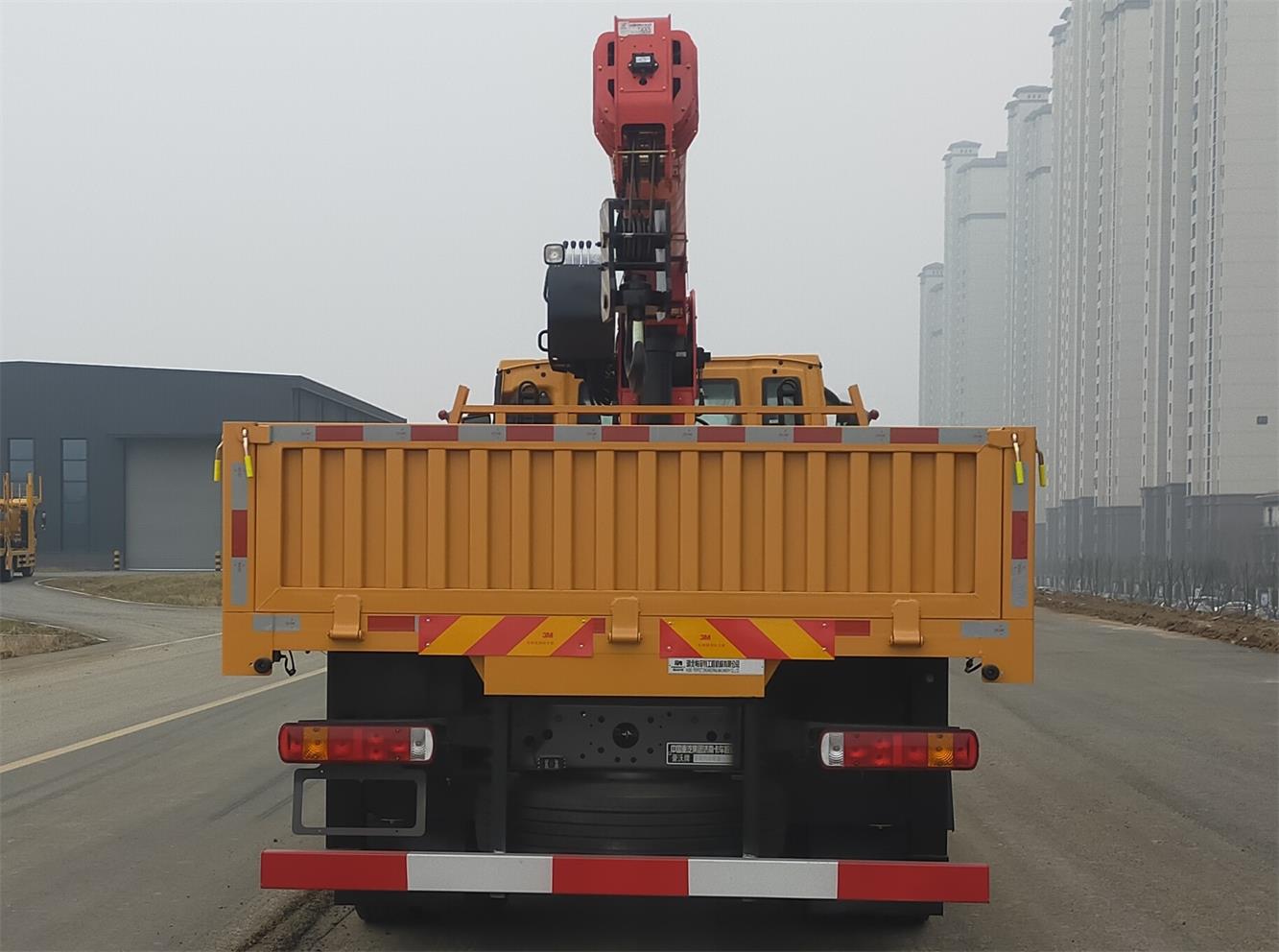 帕菲特牌PFT5181JSQD6B隨車起重運輸車公告圖片