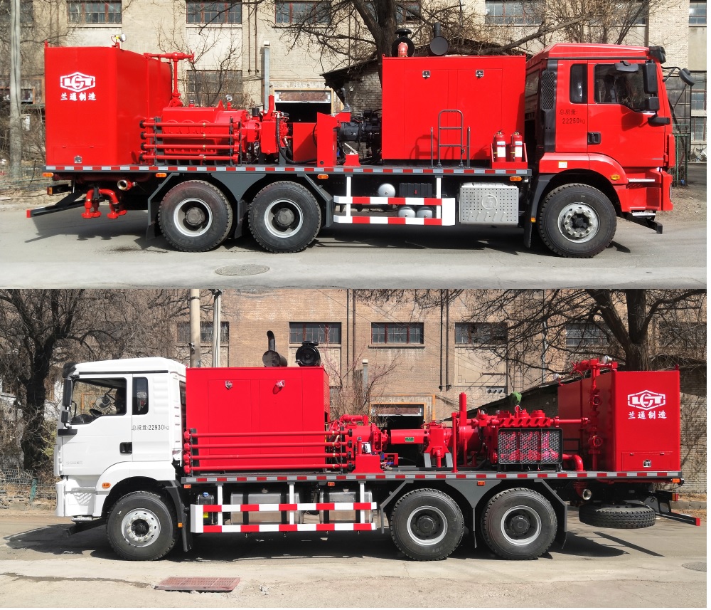 蘭通牌LTJ5228TYL70壓裂車公告圖片