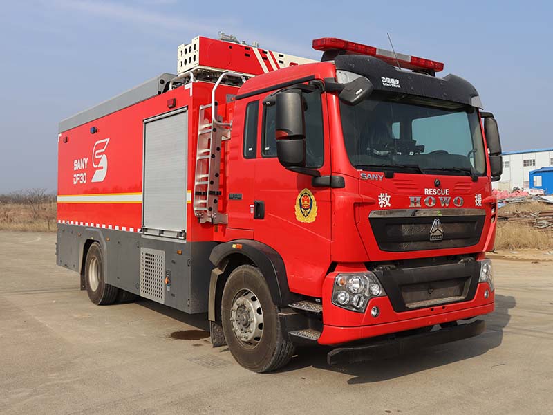 三一牌SYM5170TXFDF30水带敷设消防车公告图片