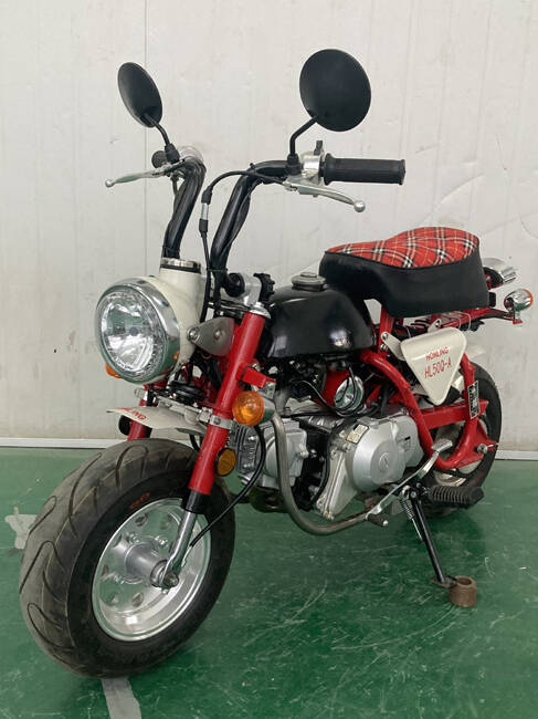 两轮轻便摩托车