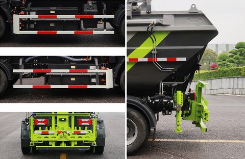 中聯(lián)牌ZBH5080ZZZSHBEV純電動自裝卸式垃圾車公告圖片