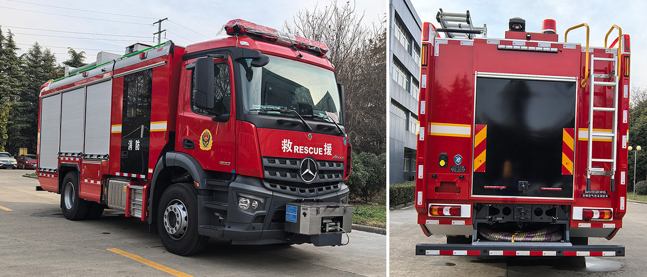上格牌SGX5181GXFAP45壓縮空氣泡沫消防車公告圖片