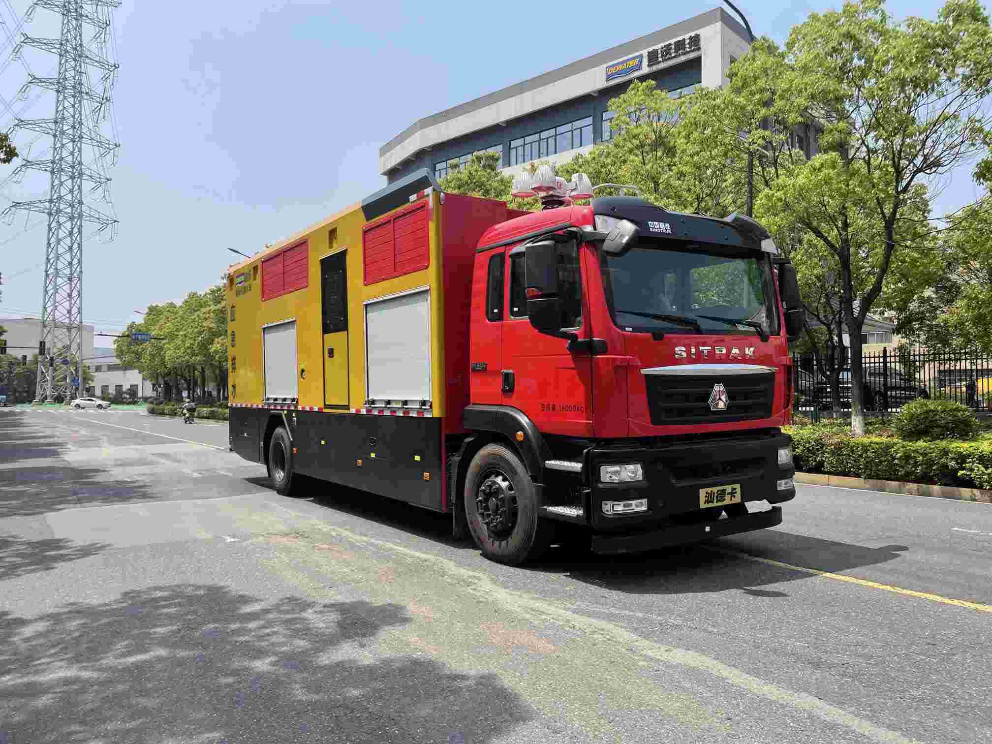 笛沃牌DWP5161TPSDKL1大流量排水抢险车