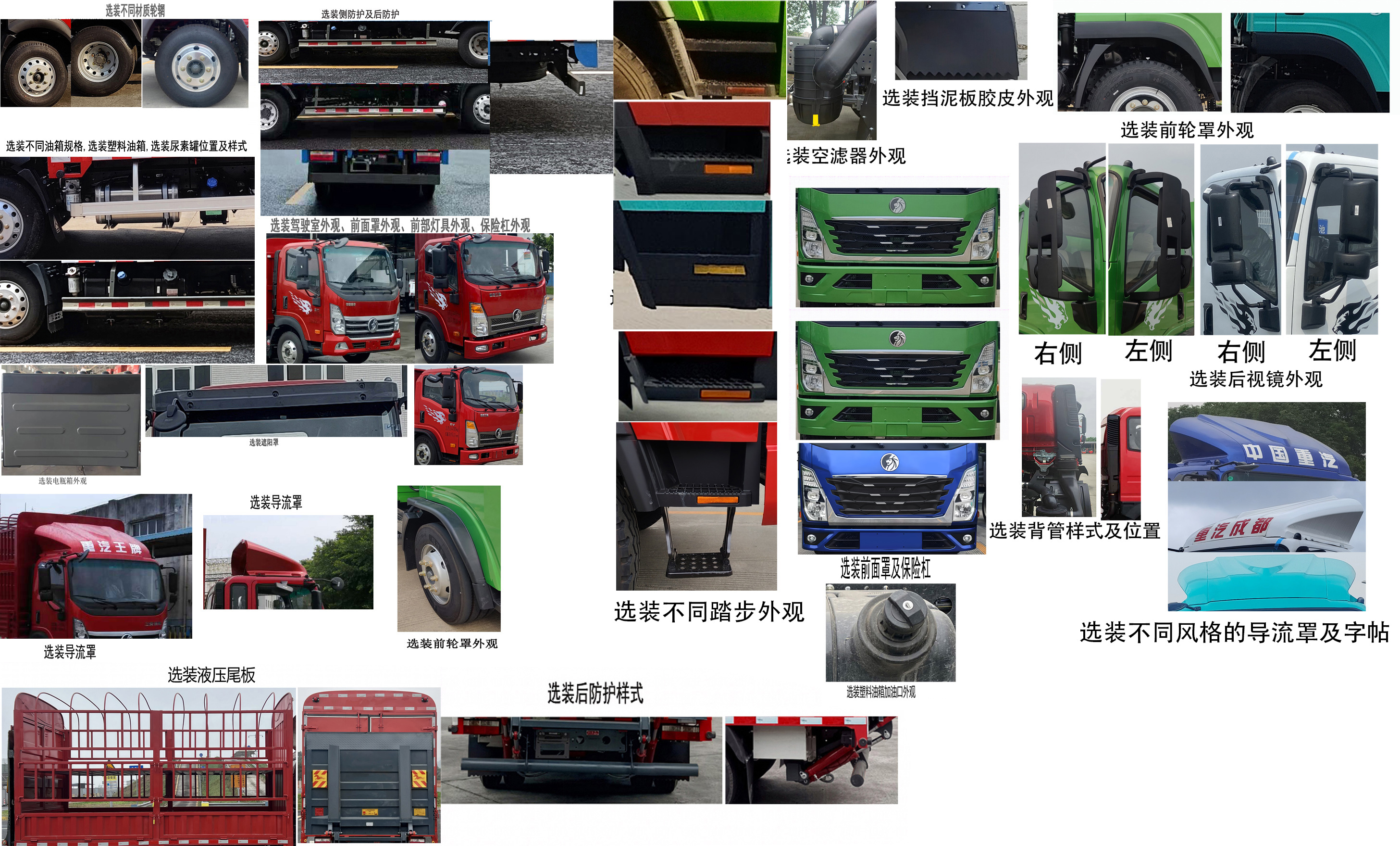 王牌牌CDW5044CCYC331CFA仓栅式运输车公告图片