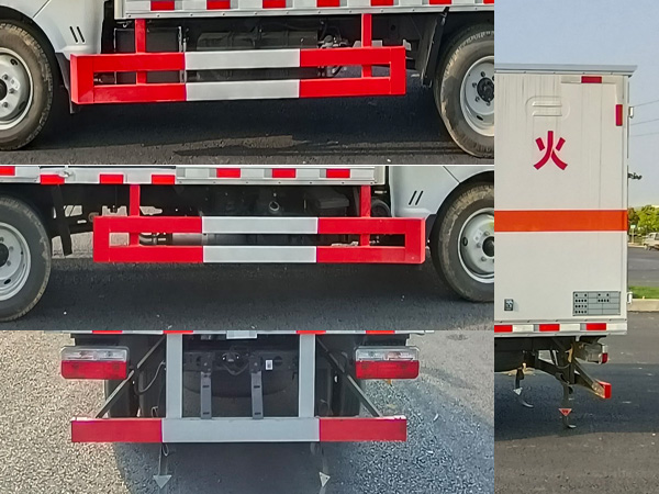驼马牌JLC5045XRQHB易燃气体厢式运输车公告图片
