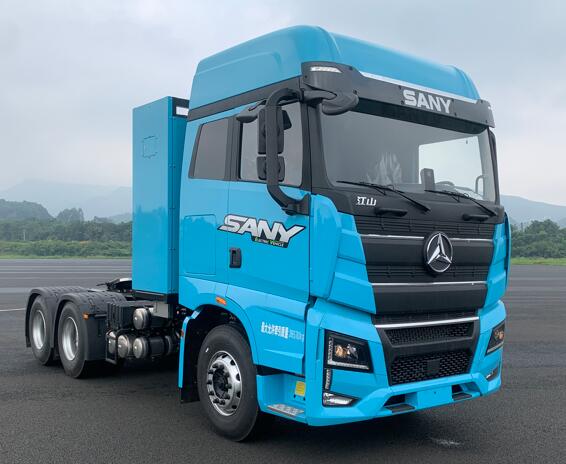 三一牌 551马力 换电式纯电动半挂牵引车(SYM42503SWSEV1)
