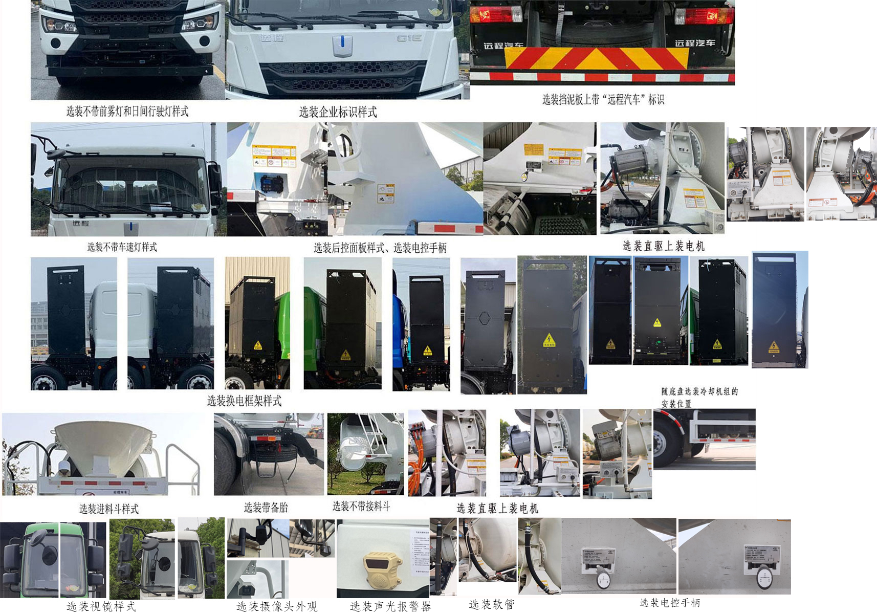 遠(yuǎn)程牌HN5310GJBN36C1BEVY換電式純電動(dòng)混凝土攪拌運(yùn)輸車公告圖片