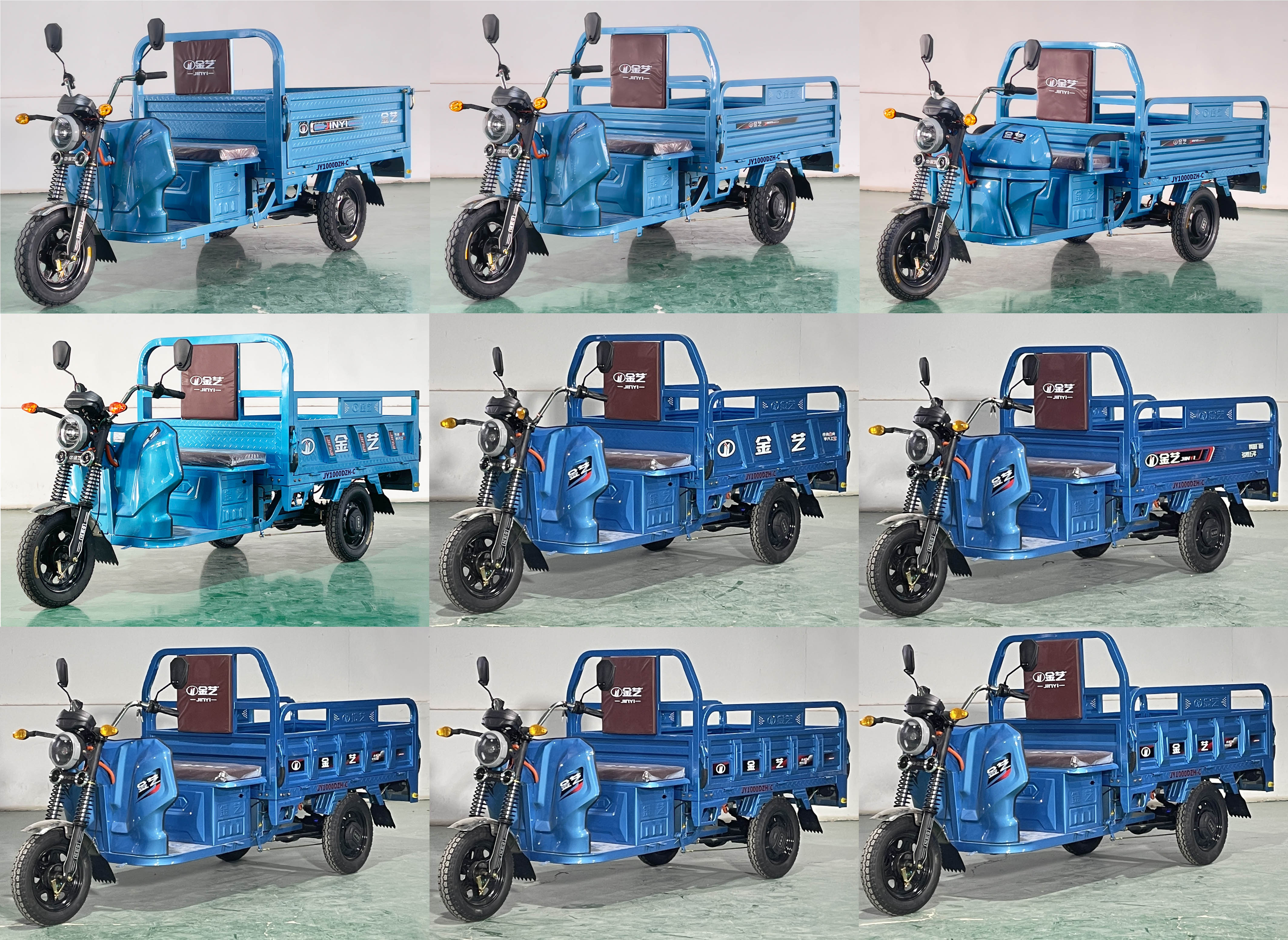金艺牌JY1000DZH-C电动正三轮摩托车公告图片