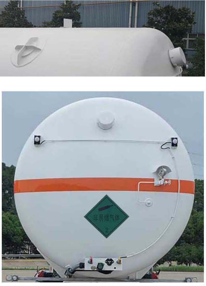 宏图牌HT9400GDYN低温液体运输半挂车公告图片