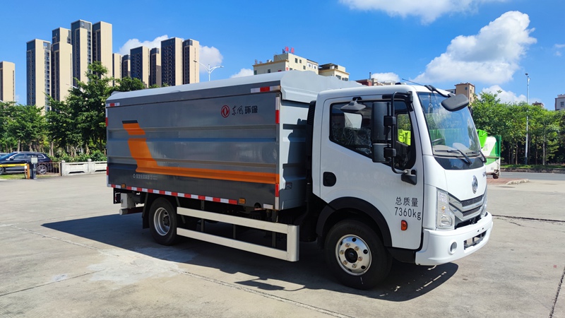 东风牌EQ5070XTYS6密闭式桶装垃圾车