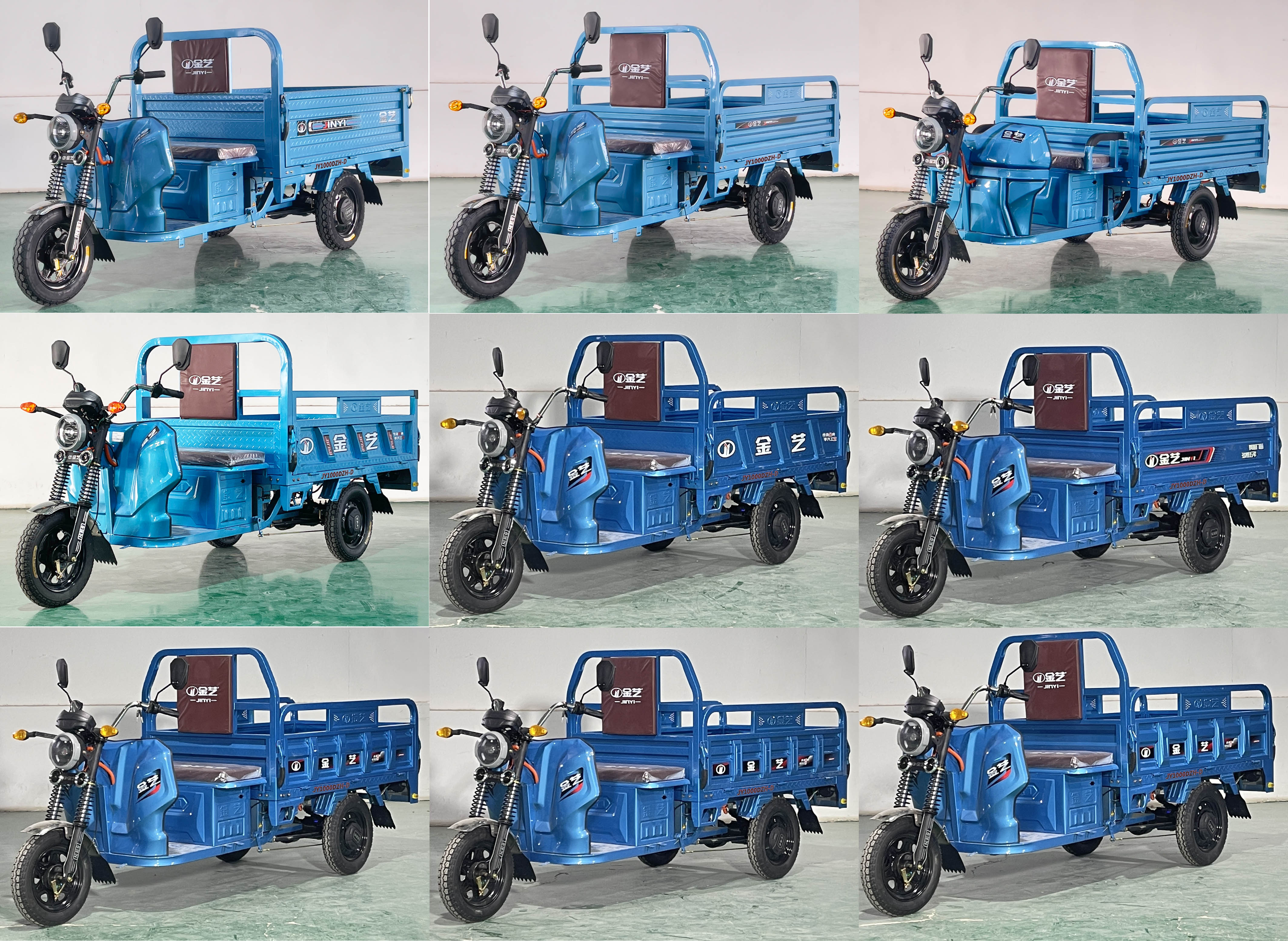 金艺牌JY1000DZH-D电动正三轮摩托车公告图片