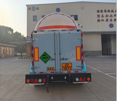 明欣牌NMX9405GDYN低温液体运输半挂车公告图片