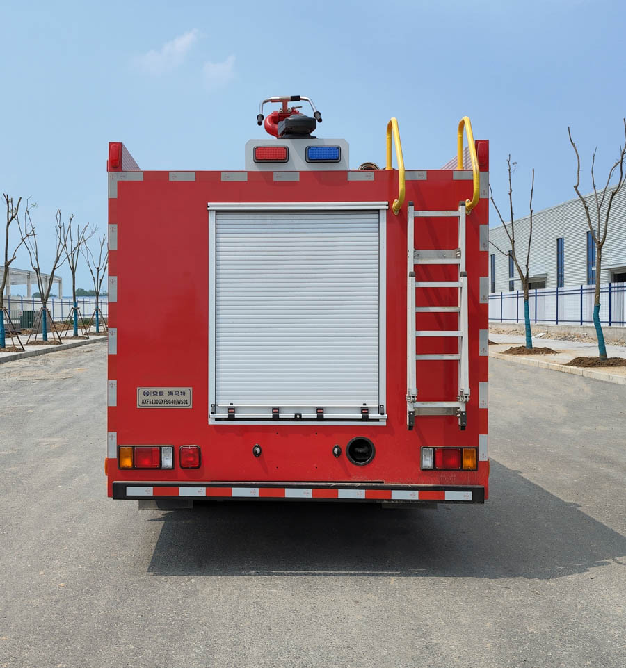 海翔龙牌AXF5100GXFSG40/WS01水罐消防车公告图片
