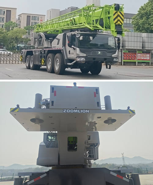 中联牌ZLJ5501JQZ100V汽车起重机公告图片