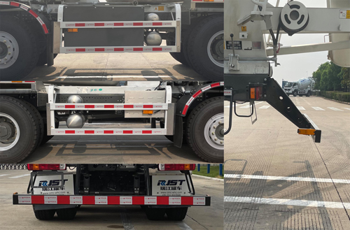 瑞江牌WL5314GJBZZAZBEV純電動混凝土攪拌運輸車公告圖片