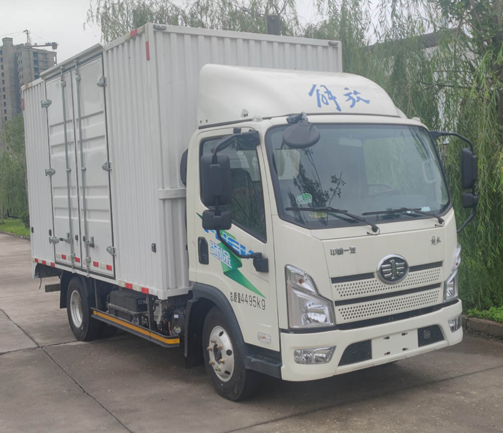 解放牌CA5045XXYP40K51L2E6PHEVA84插电式混合动力厢式运输车
